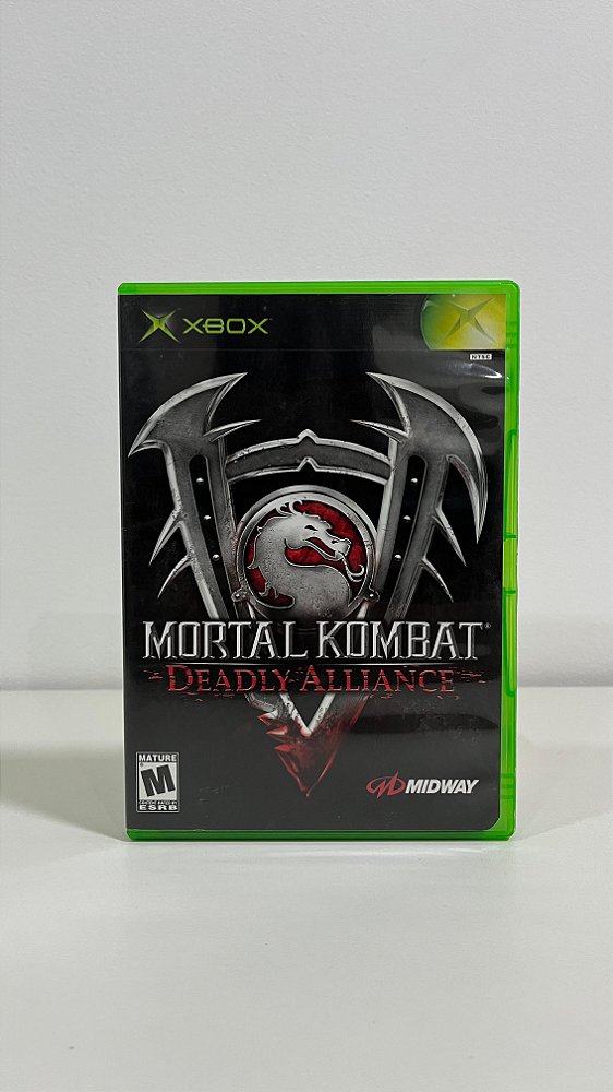 Mortal Kombat Deadly Alliance Xbox Classic Americano Original (Usado)