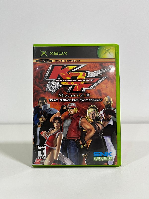The King Of Fighters Maximum Impact Maniax Xbox Classic Americano Original (Usado)