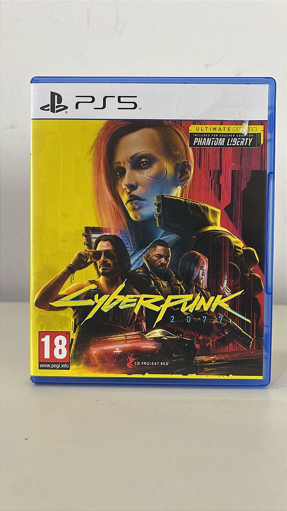 Cyberpunk 2077 Ultimate Edition PS5 Mídia Física (Usado)