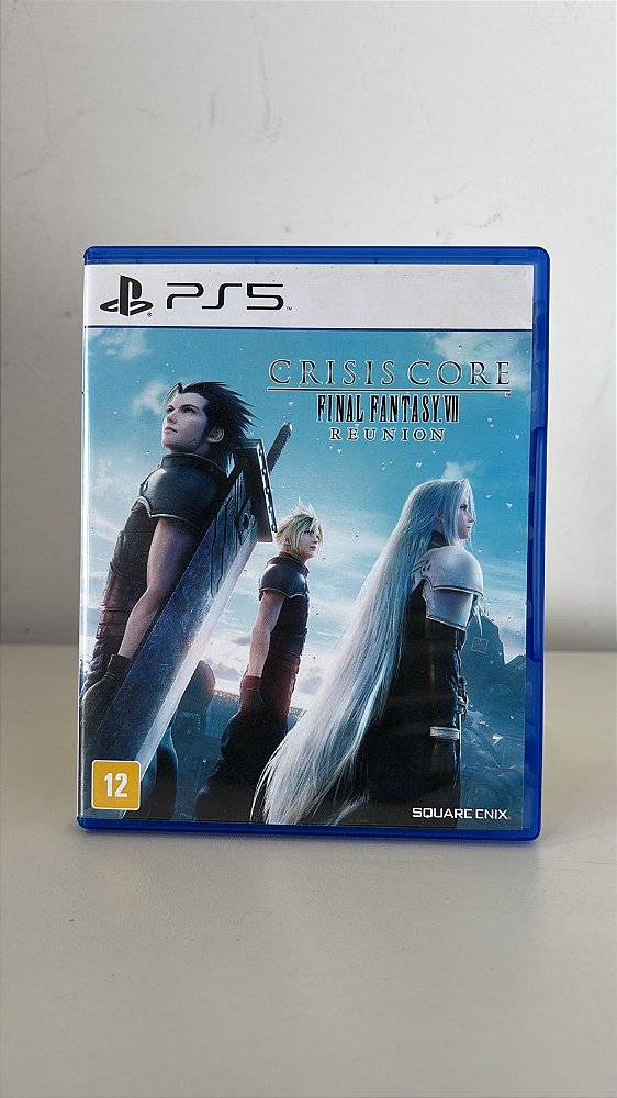 Crisis Core Final Fantasy 7 Reunion PS5 Mídia Física (Usado)