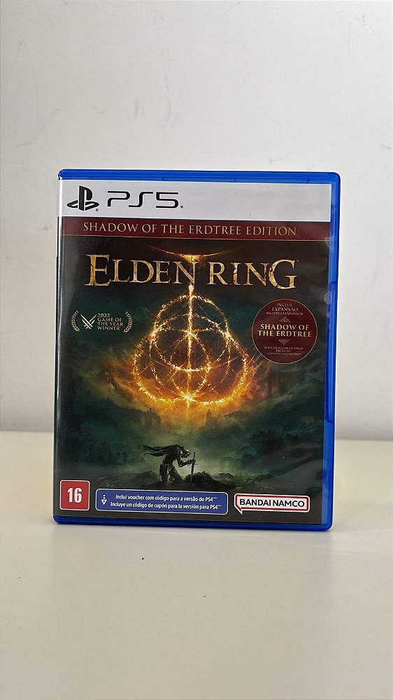 Elden Ring Shadow of the Erdtreee Edition PS5 Mídia Física (Usado)