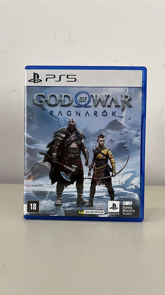 God of War Ragnarok PS5 Mídia Física (Usado)