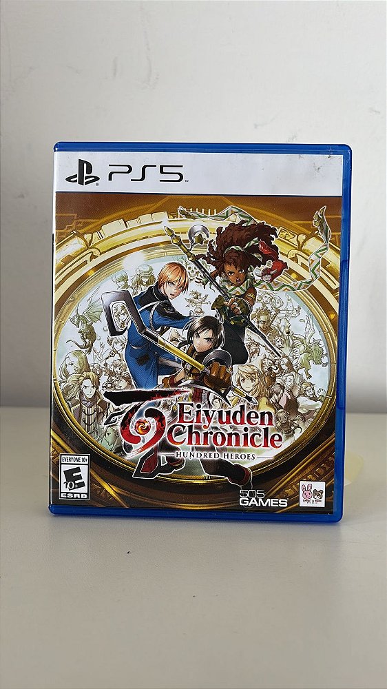 Eiyuden Chronicles Hundred Heroes PS5 Mídia Física (Usado)