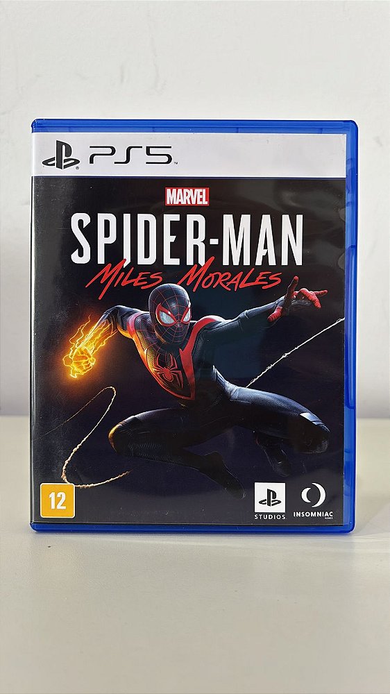 Marvel Spider-Man Miles Morales PS5 Mídia Física (Usado)