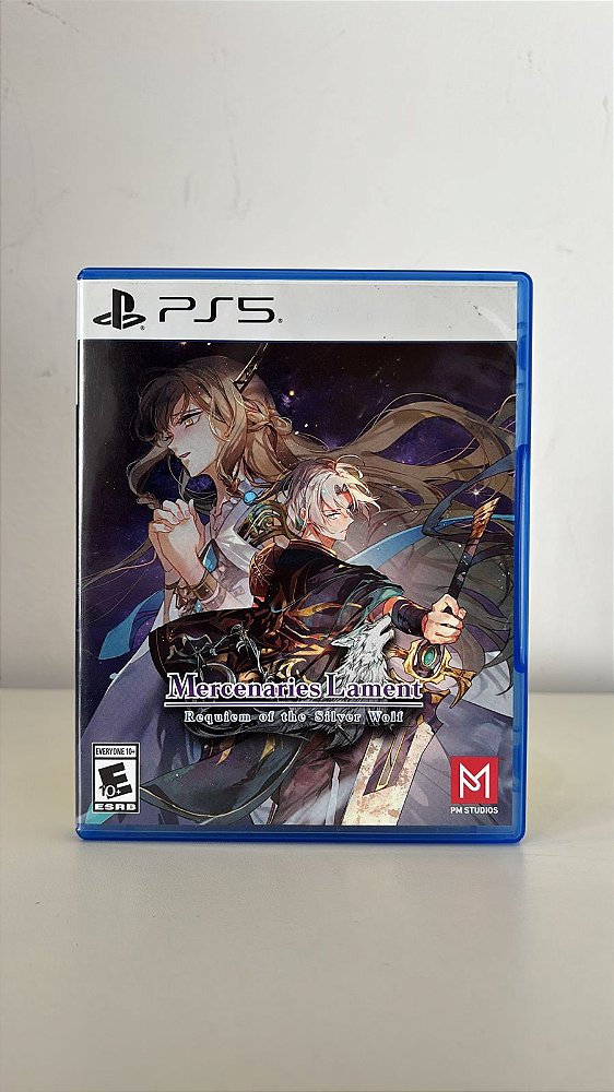 Mercenaries Lament Requiem of the Silver Wolf PS5 Mídia Física (Usado)
