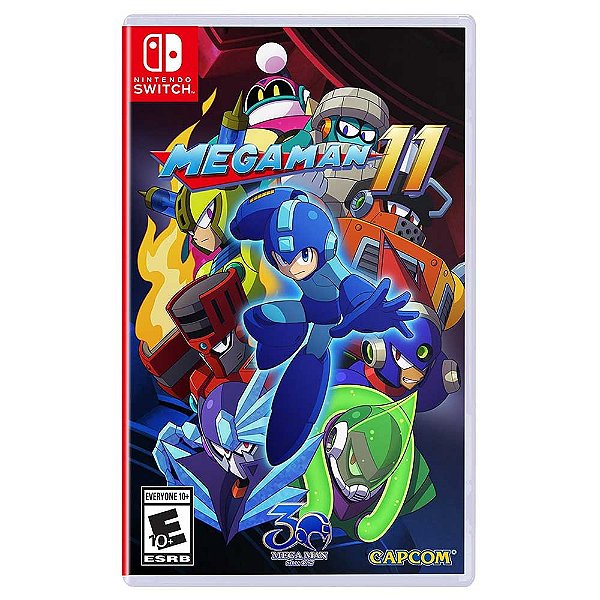 Mega Man 11 Nintendo Switch Lacrado