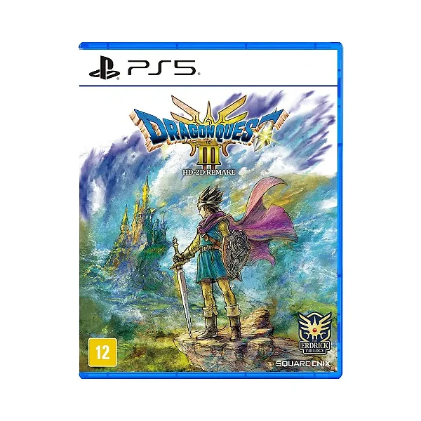 Dragon Quest 3 Hd-2d Remake PS5 Mídia Física Lacrado