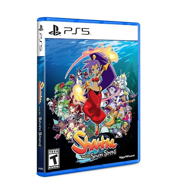 Shantae And The Seven Sirens PS5 Mídia Física Lacrado