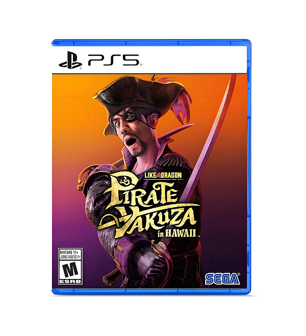 Like a Dragon Pirate Yakuza in Hawaii PS5 Mídia Física Lacrado