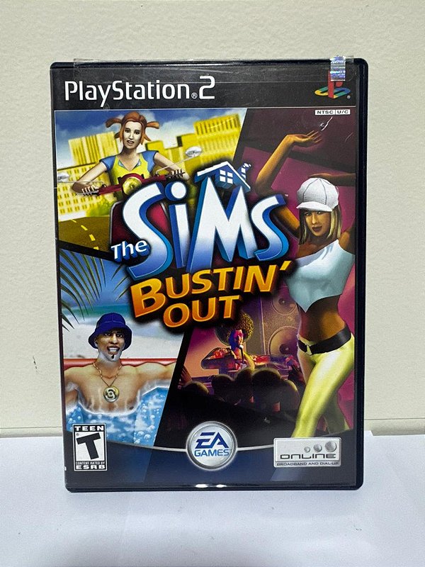 The Sims Bustin Out PS2 Original Americano (Usado)