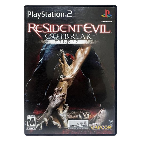 Resident Evil Outbreak File 2 PS2 Original Americano (Usado)