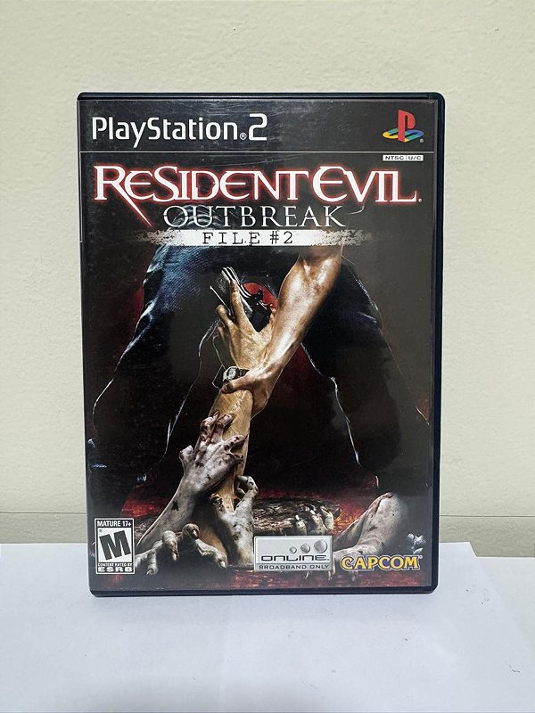 Resident Evil Outbreak File 2 PS2 Original Americano (Usado)