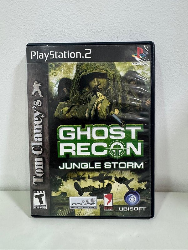 Tom Clancy's Ghost Recon Jungle Strorm PS2 Original Americano (Usado)