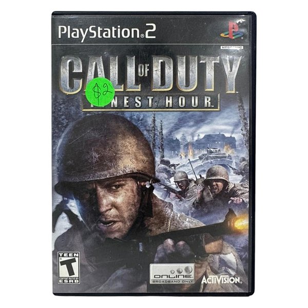 Call Of Duty Finest Hour PS2 Original Americano (Usado)