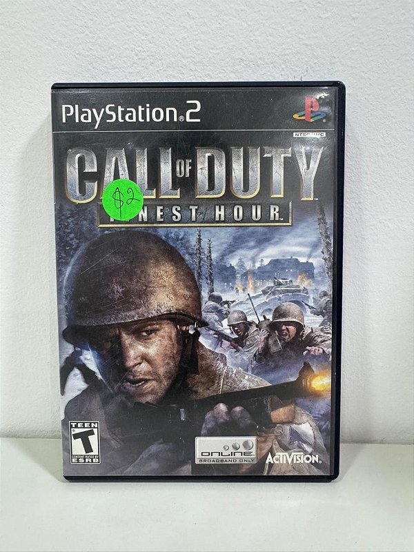 Call Of Duty Finest Hour PS2 Original Americano (Usado)