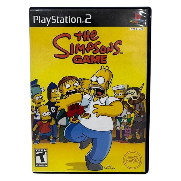 The Simpsons Game PS2 Original Americano (Usado)