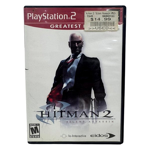 Hitman 2 Silent Assassin GH PS2 Original Americano (Usado)