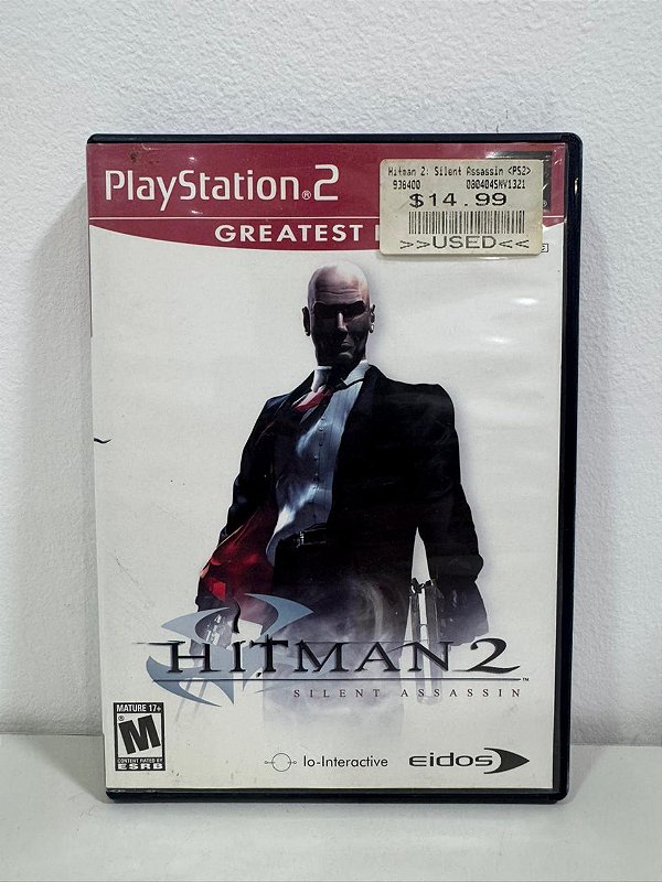 Hitman 2 Silent Assassin GH PS2 Original Americano (Usado)