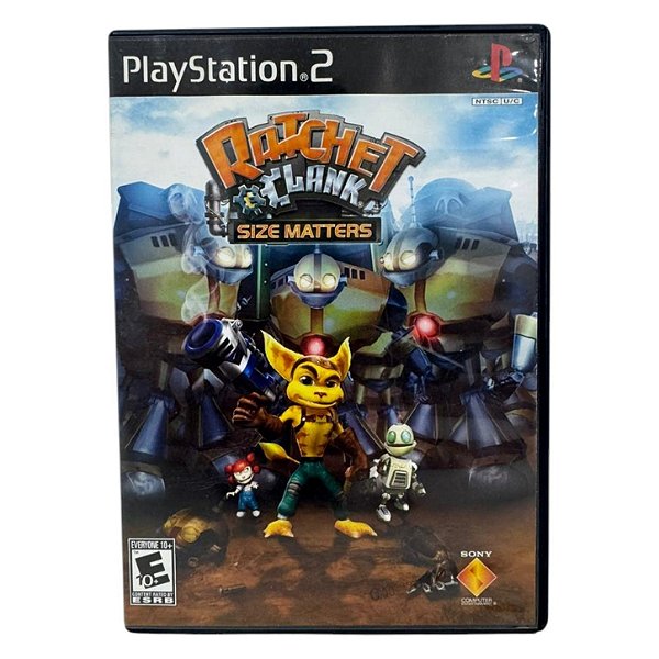 Ratchet e Clank Size Matters PS2 Original Americano (Usado)