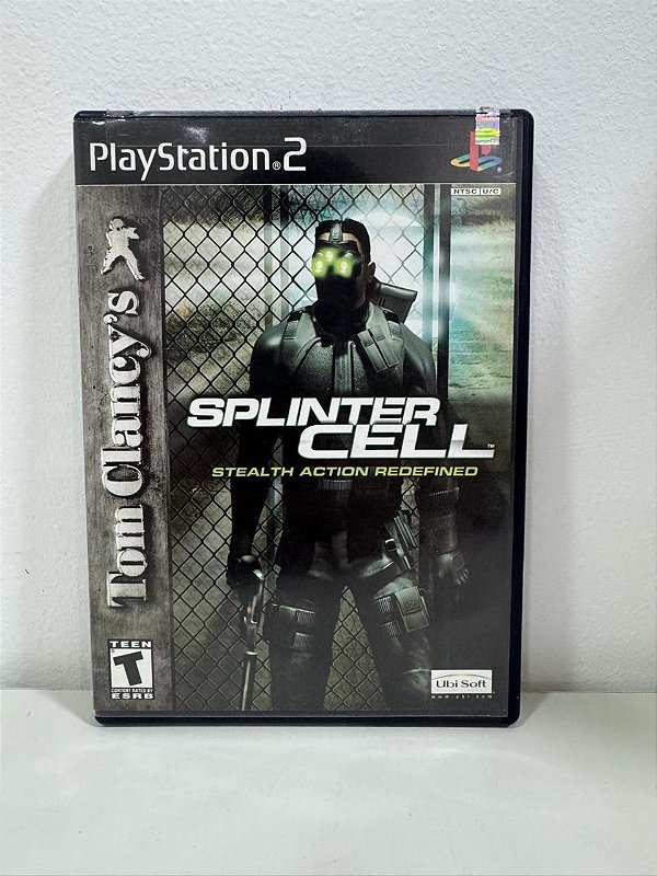 Tom Clancy`s Splinter Cell Steralth Action Redefined PS2 Original Americano (Usado)