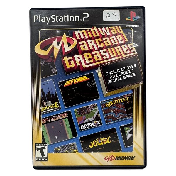 Midway Arcade Treasures PS2 Original Americano (Usado)