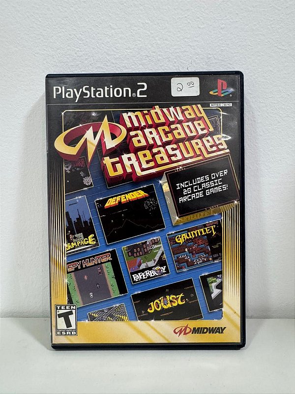 Midway Arcade Treasures PS2 Original Americano (Usado)