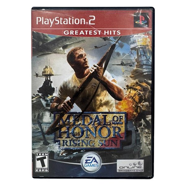 Medal Of Honor Rising Sun GH PS2 Original Americano (Usado)
