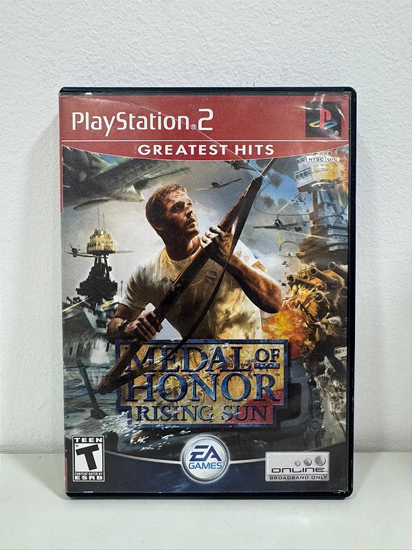 Medal Of Honor Rising Sun GH PS2 Original Americano (Usado)