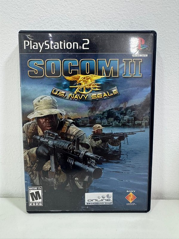 Socom U.S Navy Seals 2 PS2 Original Americano (Usado)