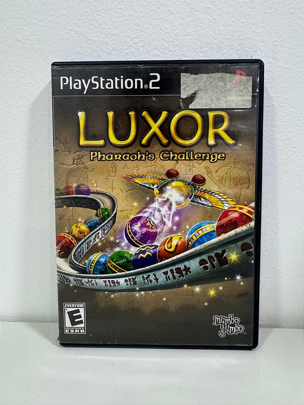 Luxor Pharooh`s Challenge PS2 Original Americano (Usado)