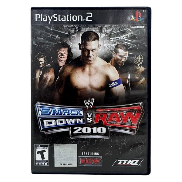 Smack Down vs Raw 2010 PS2 Original Americano (Usado)