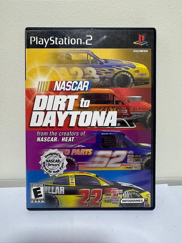 Nascar Dirt To DayTona PS2 Original Americano (Usado)