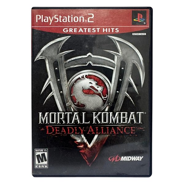 Mortal Kombat Deadly Alliance GH PS2 Original Americano (Usado)