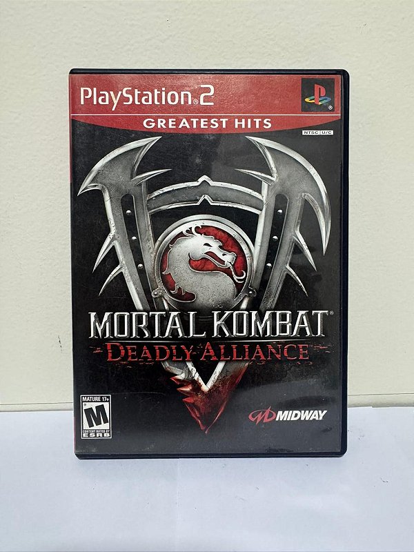 Mortal Kombat Deadly Alliance GH PS2 Original Americano (Usado)