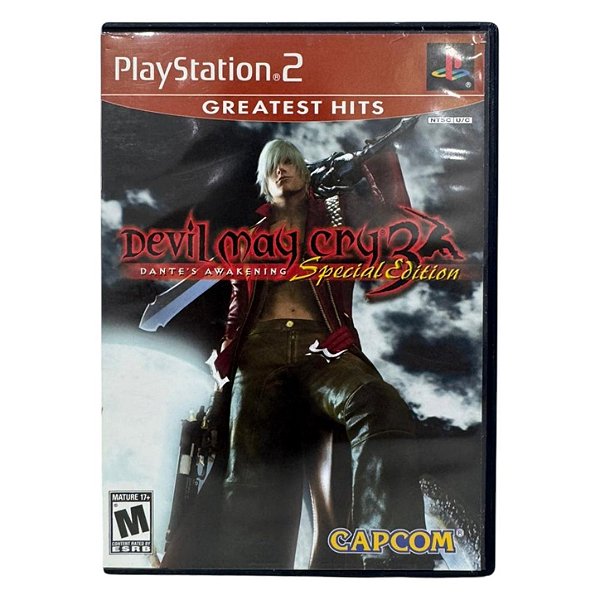Devil May Cry 3 GH Special Edition PS2 Original Americano (Usado)