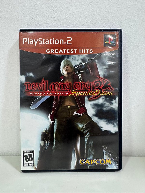 Devil May Cry 3 GH Special Edition PS2 Original Americano (Usado)