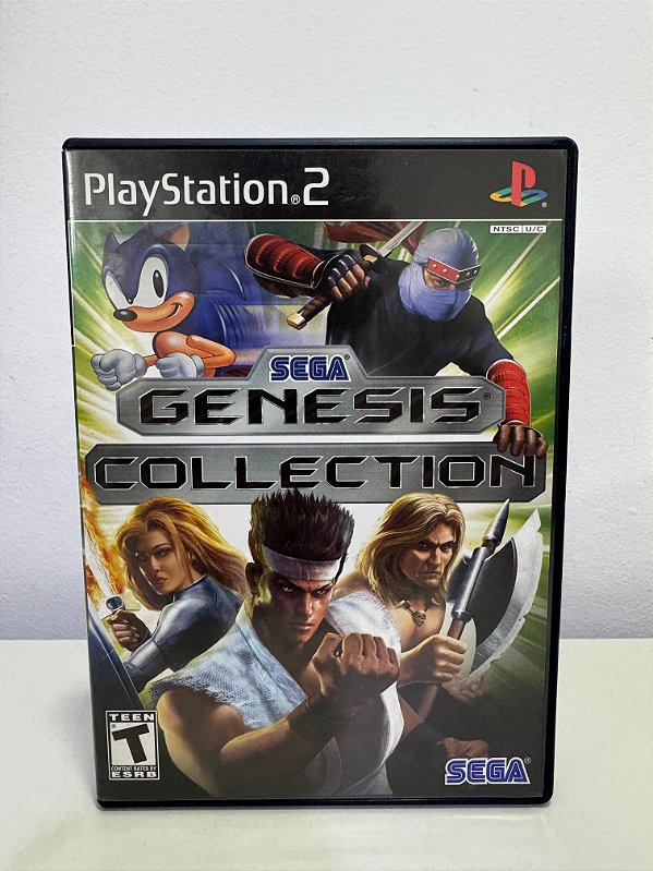 Sega Genesis Collection PS2 Original Americano (Usado)