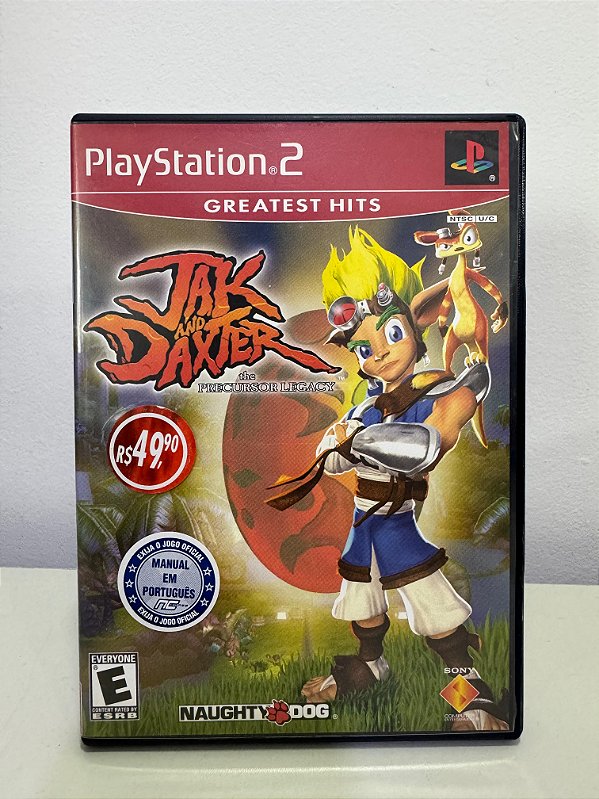 Jak And Daxter The Precursor Legacy PS2 Original Americano (Usado)
