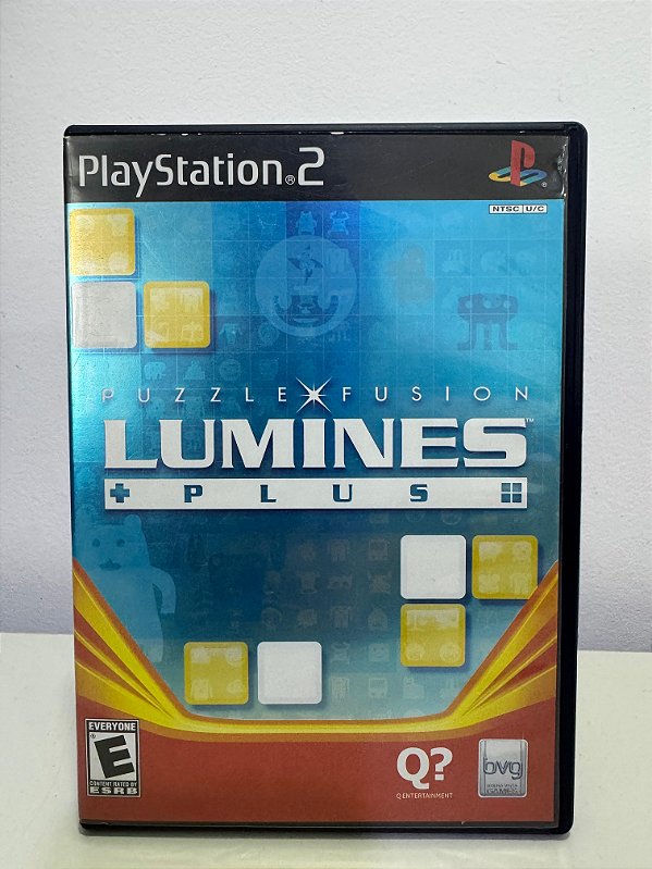 Puzzle Fusion Lumines Plus PS2 Original Americano (Usado)