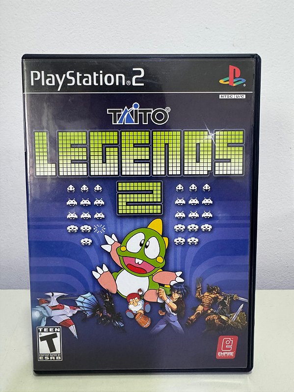 Taito Legends 2 PS2 Original Americano (Usado)