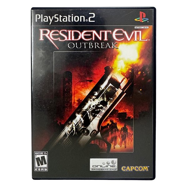 Resident Evil Outbreak PS2 Original Americano (Usado)