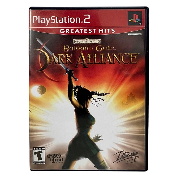 Forgottem Realms Baldur's Gate Dark Alliance GH PS2 Original Americano (Usado)