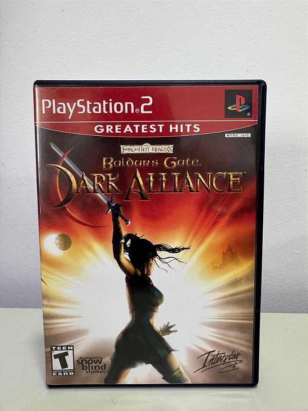 Forgottem Realms Baldur's Gate Dark Alliance GH PS2 Original Americano (Usado)