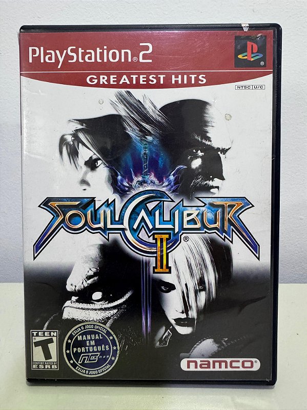 SoulCalibur 2 GH PS2 Original Americano (Usado)