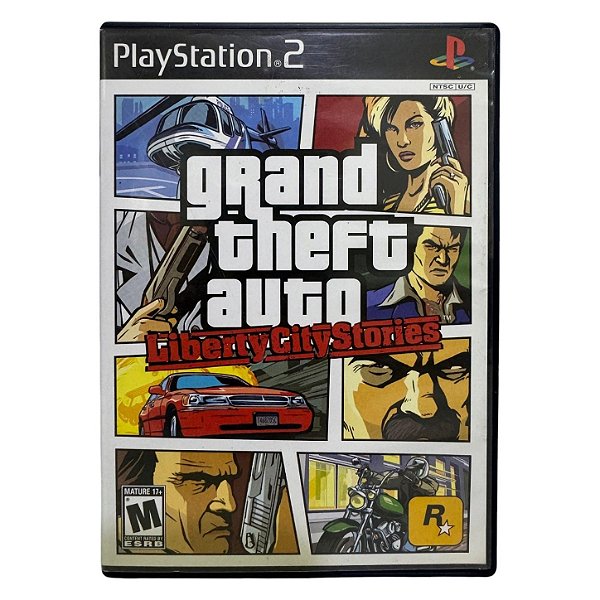 Grand Theft Auto - GTA Liberty City Stories PS2 Original Americano (Usado)