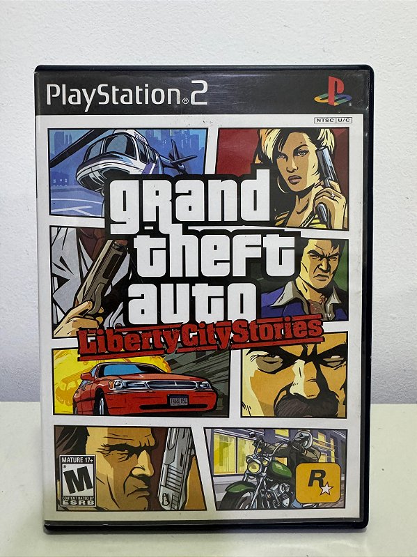 Grand Theft Auto GTA Liberty City Stories PS2 Original Americano (Usado)