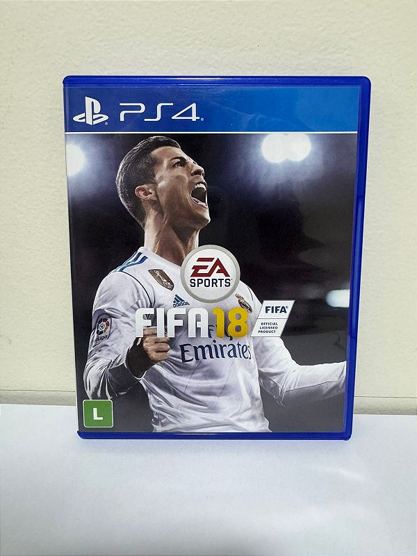 FIFA 18 PS4 Mídia Física (Usado)