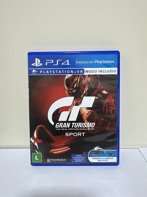 Gran Turismo Sport PS4 Mídia Física (Usado)