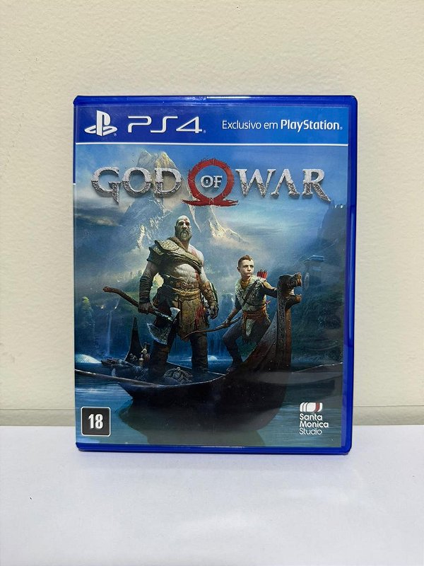 God Of War 4 PS4 Mídia Física (Usado)