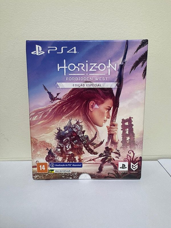 Horizon Forbidden West Edição Especial  PS4 Mídia Física (Usado)